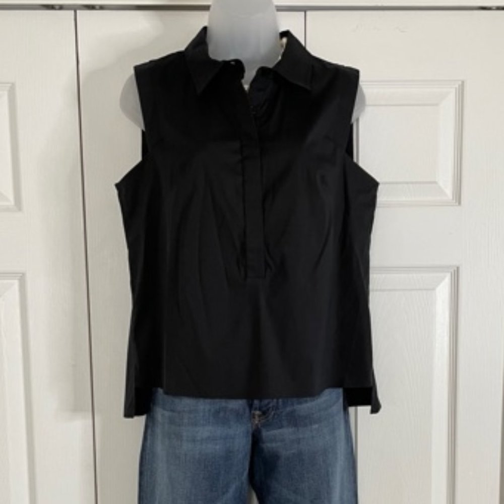 Milly Pleated High-Low Sleeveless Top NWT - Picture 5 of 7